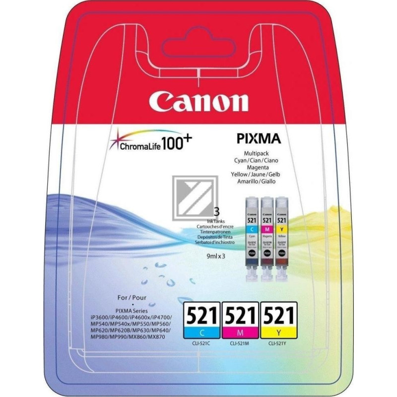 Original Canon CLI 521 M magentapack