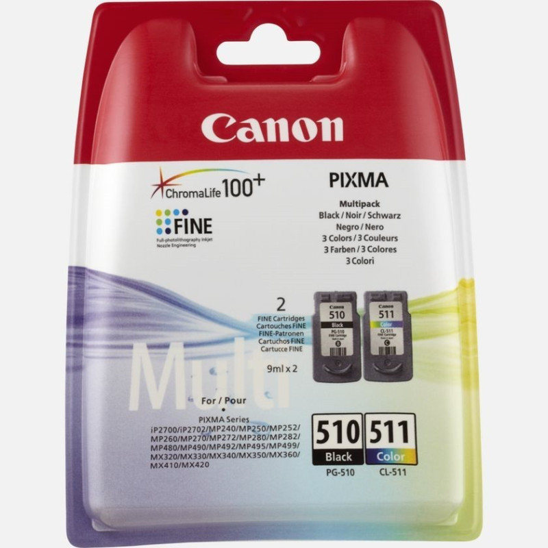 Original Canon PG 510 CL 511 multipack