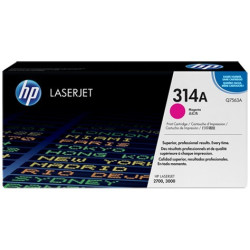 Original HP 314A LaserJet-tonerpatron, magenta (Q7563A)