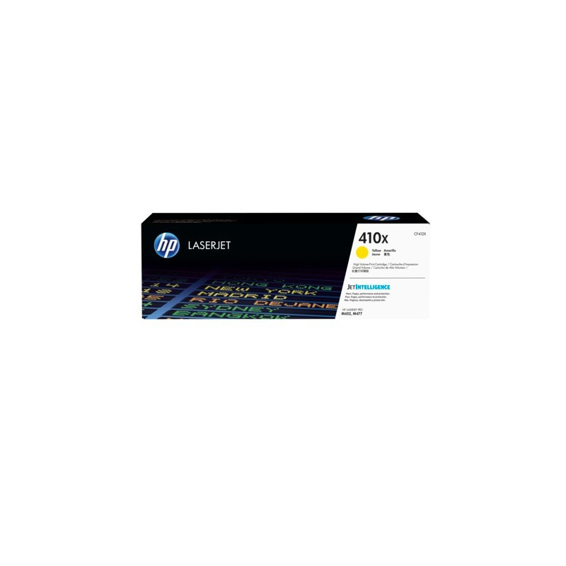 Original HP 410X toner Gul (CF412X)