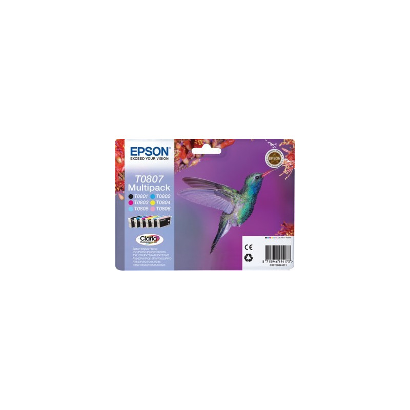 Original Epson T0807 (C13T08074021)