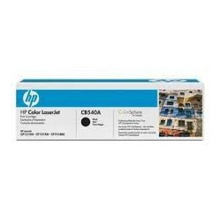 Original HP 125A LaserJet-tonerpatron, sort (CB540A)