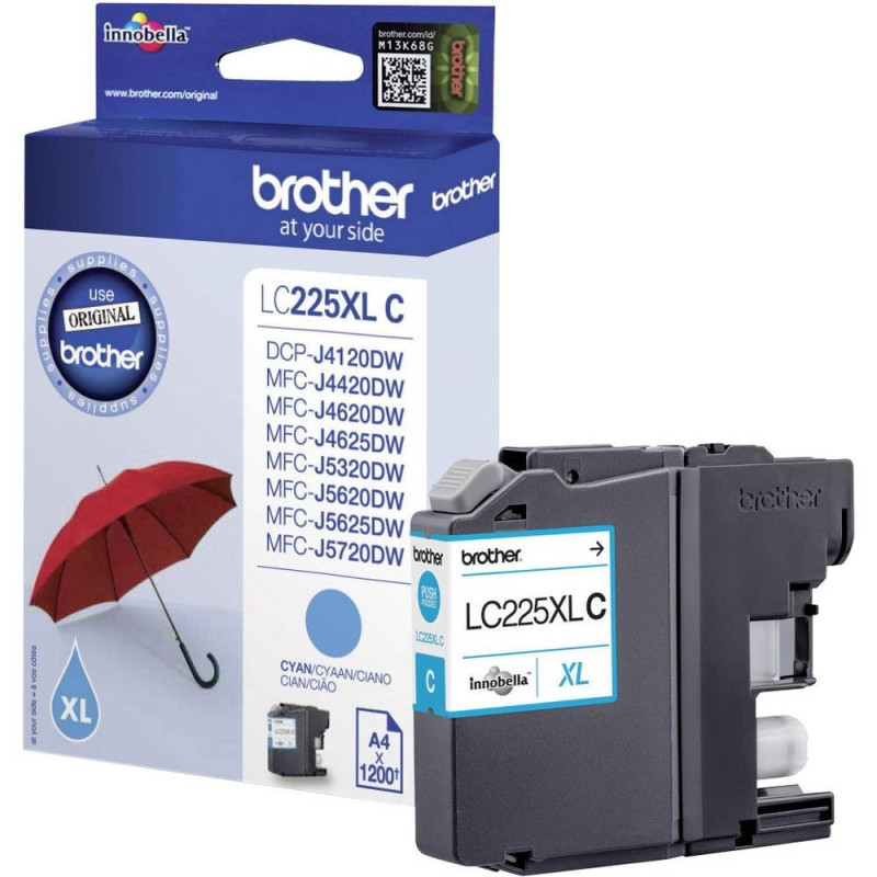 Original Brother LC 225XL cyan