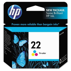 Original HP HP 22 (C9352AN) trefarvet
