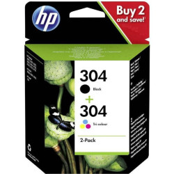 HP 304 /farve blækpatron sort (3JB05AE) original OD
