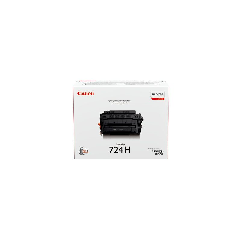 Canon 724H toner sort (3481B002) original
