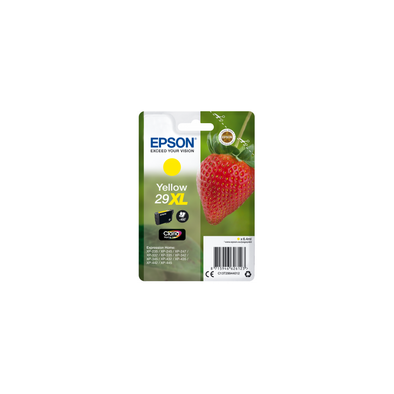 Epson 29XL blækpatron gul (C13T29944012) original