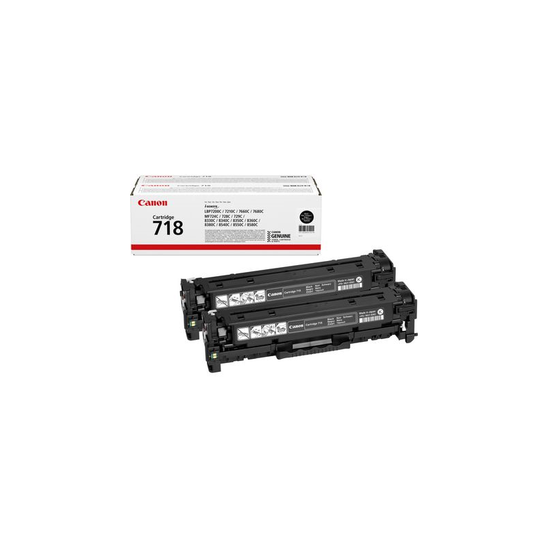 Canon 718 toner sort (2662B002) original