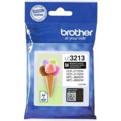 Brother 3213 blækpatron sort (LC3213BK) original
