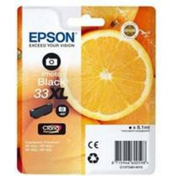 Epson 33XL blækpatron sort (T3361) original