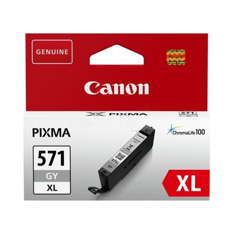 Canon CLI-571GY XL original grå blækpatron (0335c001) bulk