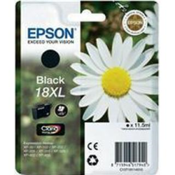 Epson 18XL blækpatron sort (T1811) original