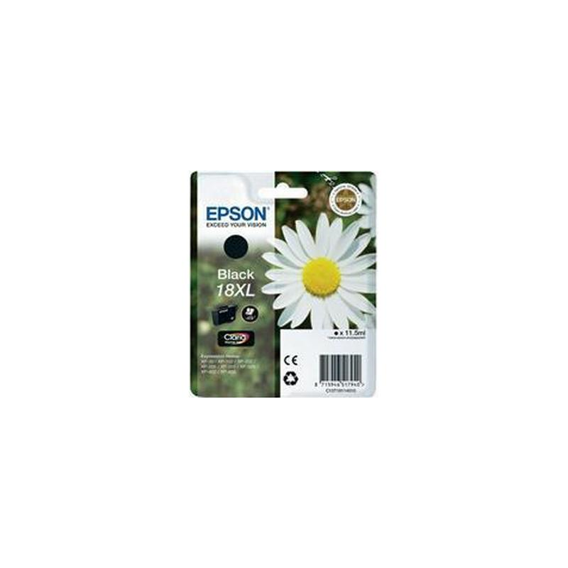 Epson 18XL blækpatron sort (T1811) original