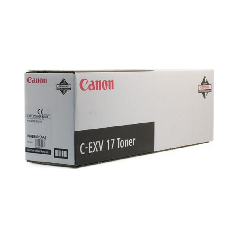 Canon C-EXV 17 original sort toner (0262B002)