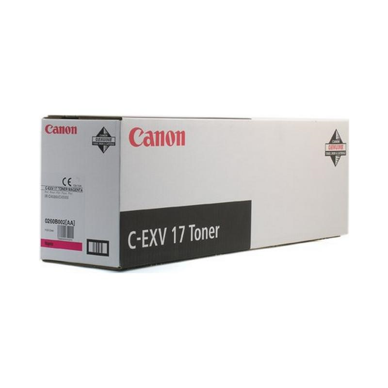 Canon C-EXV 17 original Magenta toner (0260B002)