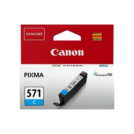 Canon CLI-571C original Cyan blækpatron 0385C001