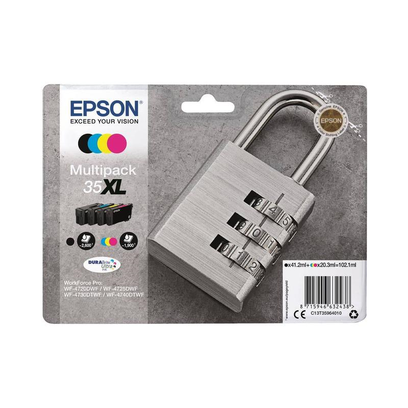 Epson 35XL original multipack blækpatroner