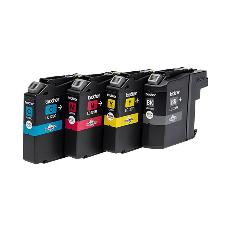 Brother LC 123CMYK multipack blækpatron CMYK (LC123VALBP) original bul