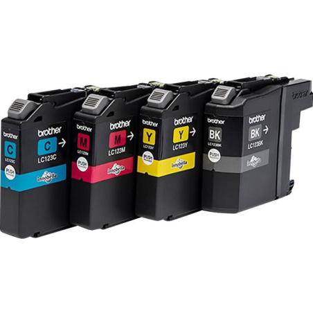 Brother LC123 original ValuePack blækpatroner bulk
