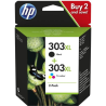 HP 303XL blækpatron 3-farvet (3YN10AE) original