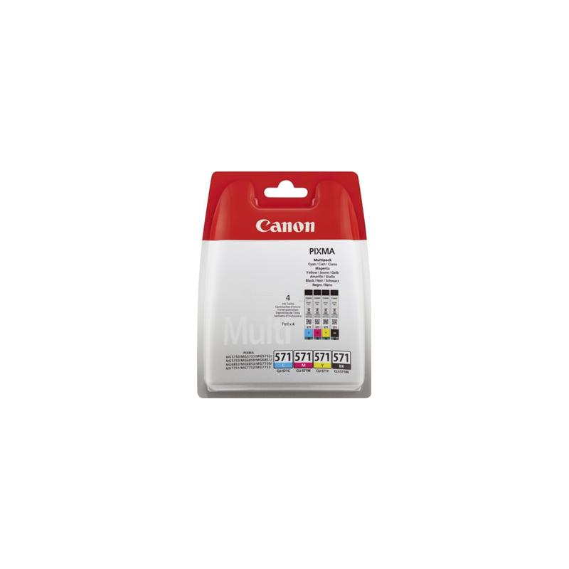 Canon CLI-571 multipack blækpatron CMYK (0386C008) original