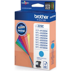 Brother LC-223C blækpatron cyan (LC223C) original bulk billig pris | Multitech