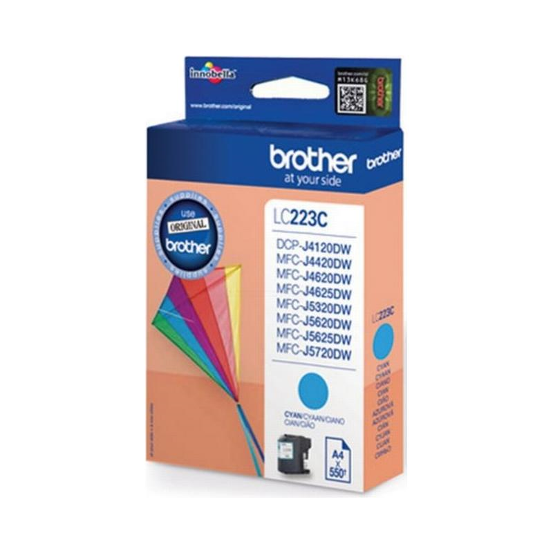 Brother LC-223C blækpatron cyan (LC223C) original bulk billig pris | Multitech