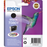 Epson T0801 original Sort blækpatron (T0801) bulk