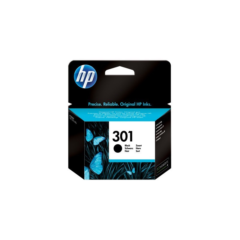 Original HP 301 sort blækpatron (CH561EE)