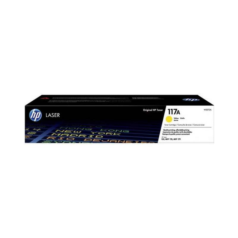 HP 117A original Gul toner W2072A
