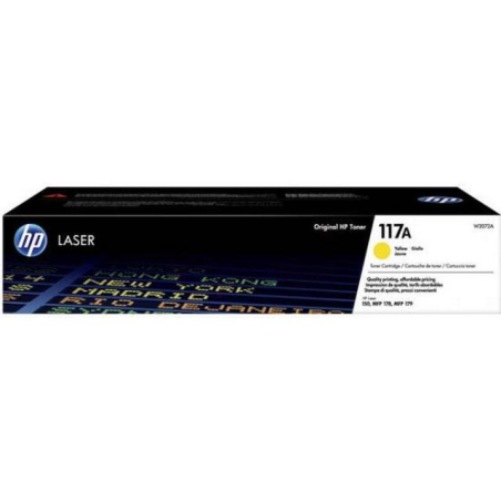 HP 117A original Gul toner W2072A