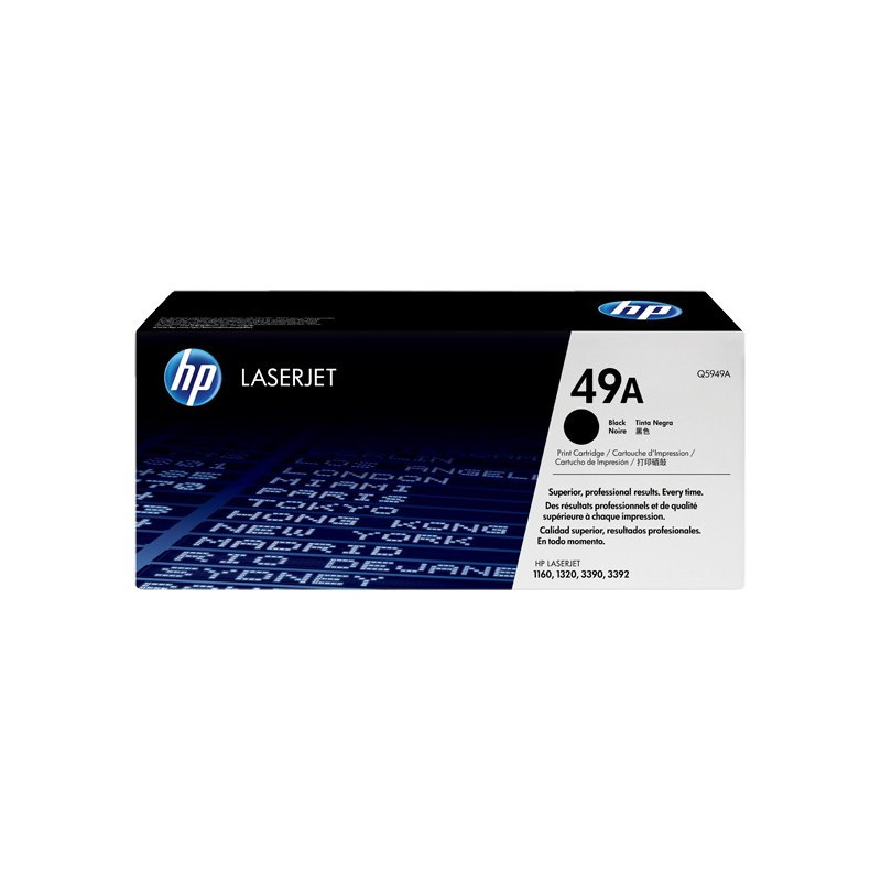 Original HP 49A sort LaserJet-tonerpatron (Q5949A)