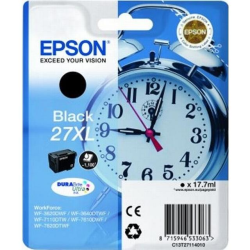 Epson 27XL blækpatron sort (T2711) original