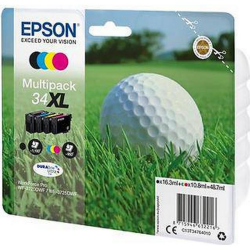 Epson 34XL multipack blækpatron CMYK (C13T34764010) original bulk