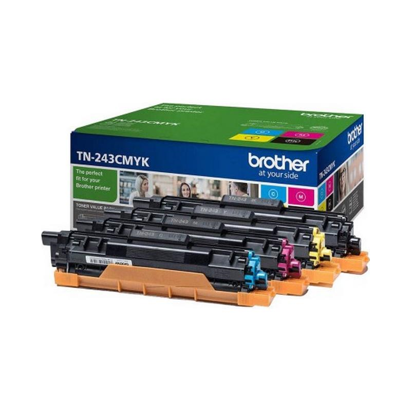 Brother TN 243C/M/Y/BK original Value Pack tonere bulk