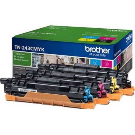 Brother TN 243C/M/Y/BK original Value Pack tonere bulk