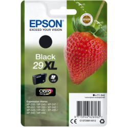 Epson 29XL blækpatron sort (C13T29914012) original