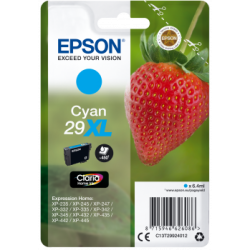 Epson 29XL blækpatron cyan (T2992) original bulk