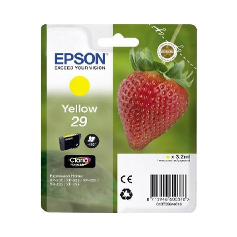 Epson 29 blækpatron gul (T2994) original bulk