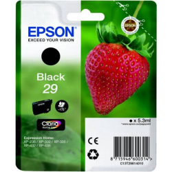 Epson 29 blækpatron sort (T2994) original bulk