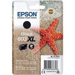 Epson 603XL blækpatron sort (C13T03A14010) original bulk