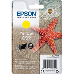 Epson 603 blækpatron gul (C13T03U44010) original bulk