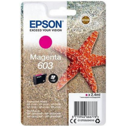 Epson 603 blækpatron magenta (C13T03U34010) original bulk