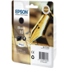Epson 16 blækpatron sort (T1621) original bulk