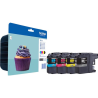 Brother LC 123 multipack blækpatron CMYK (LC123VALBP) original