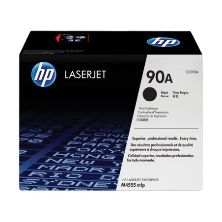 Original HP 90A toner, sort (CE390A)