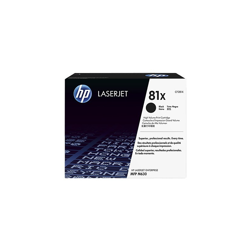 Original HP 81X toner sort(CF281X)