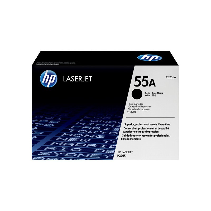 Original HP 55A Laser toner sort (CE255A)