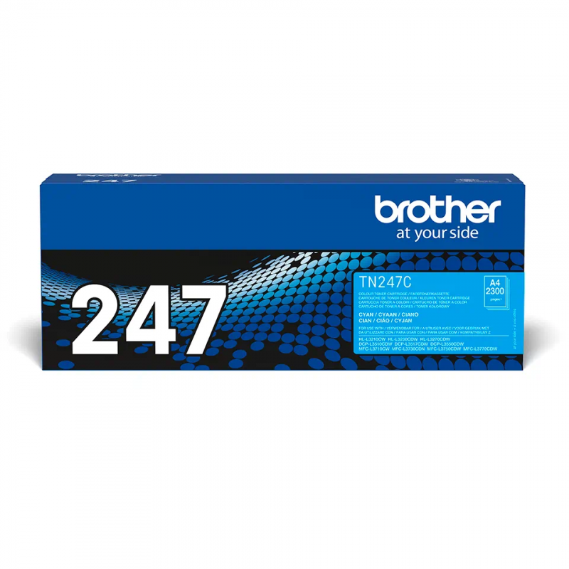 Brother TN 247C original Cyan toner bulk