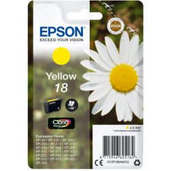 Epson 18 blækpatron gul (C13T18044012) original bulk